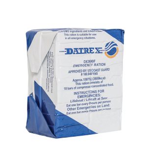 Datrex Blue Emergency Food Ration 3600 Calorie 18 Pack Coast Guard Approved 9204