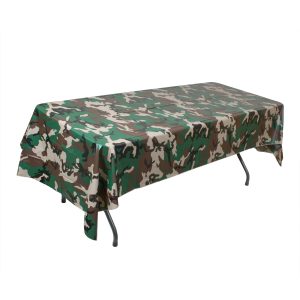 Woodland Camo Tablecloth