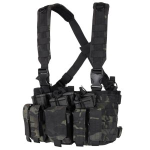 Recon Chest Rig With Multicam Black
