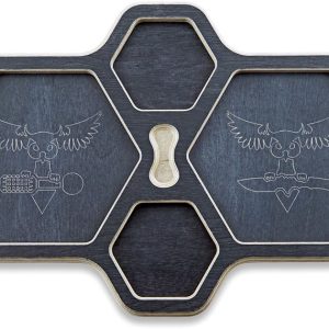 Tray Hex Black