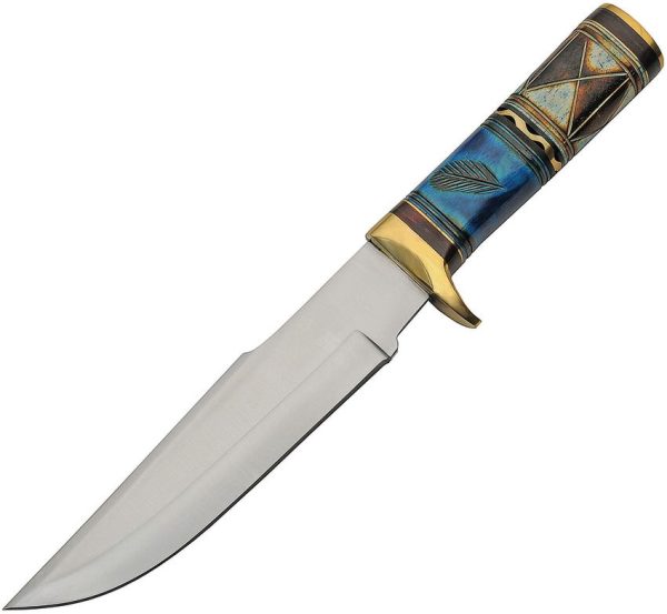 Blue Thunder Bone Fixed Blade