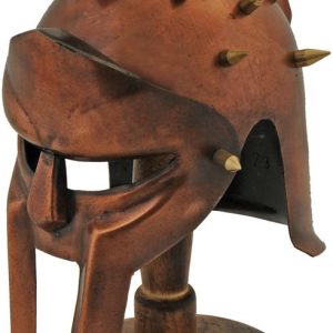 Mini Gladiator Helmet w/ Stand