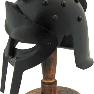 Mini Gladiator Helmet w/ Stand
