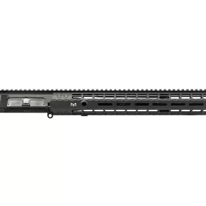 M5E1 Enhanced 16" .308 Hanson Mid-Length SS QPQ Complete Upper w/ 15" Enhanced M-LOK Handguard - Anodized Black